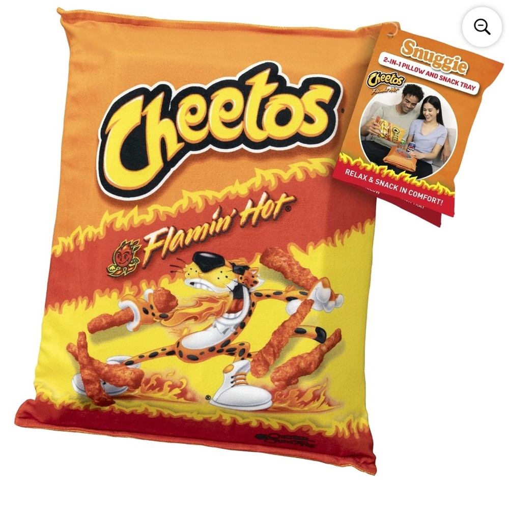 Cheetos Flamin' Hot Snuggie Pillow & Snack Tray